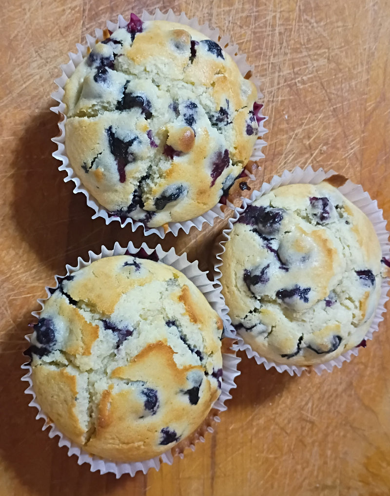 Jumbo Blueberry Muffins